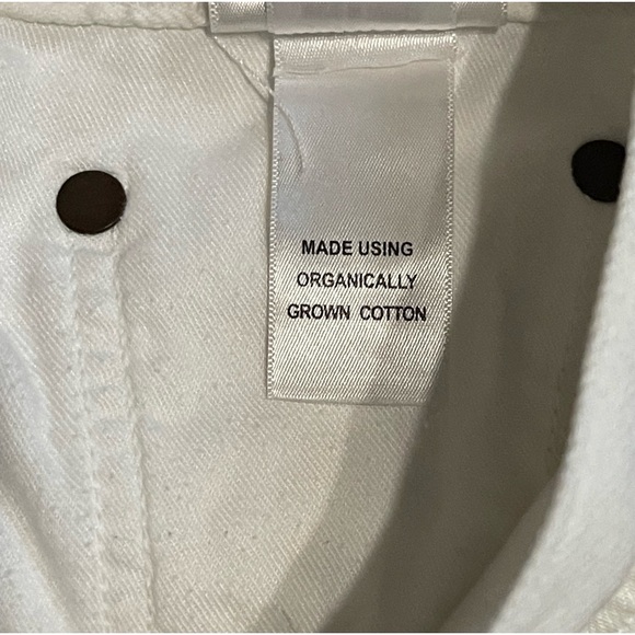 AGOLDE Criss Cross Short $178 Element White Denim Shorts Asymmetrical Long Sz 28 - Picture 8 of 9